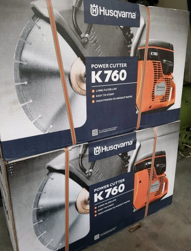 HUSQVARNA K760 POWER CUTTER