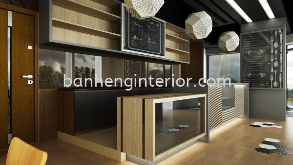 Cafe Design CAFE DESIGN Interior Design Johor Bahru (JB), Johor, Skudai Service, Renovation, Construction | Ban Heng Interior Design Sdn Bhd