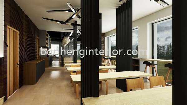 Cafe Design CAFE DESIGN Interior Design Johor Bahru (JB), Johor, Skudai Service, Renovation, Construction | Ban Heng Interior Design Sdn Bhd