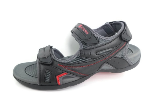 J88-80365 (Black/Red) RM79.90 Sport Sandal JJ Mastini Men Malaysia, Selangor, Kuala Lumpur (KL), Balakong Supplier, Suppliers, Supply, Supplies | JJ Mastini Sdn Bhd