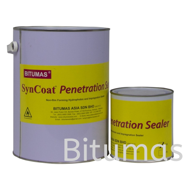 SynCoat Penetration Sealer Bitumas Brands Waterproofing Products Selangor, Malaysia, Kuala Lumpur (KL), Puchong Supplier, Suppliers, Supply, Supplies | Bitumas Asia Sdn Bhd