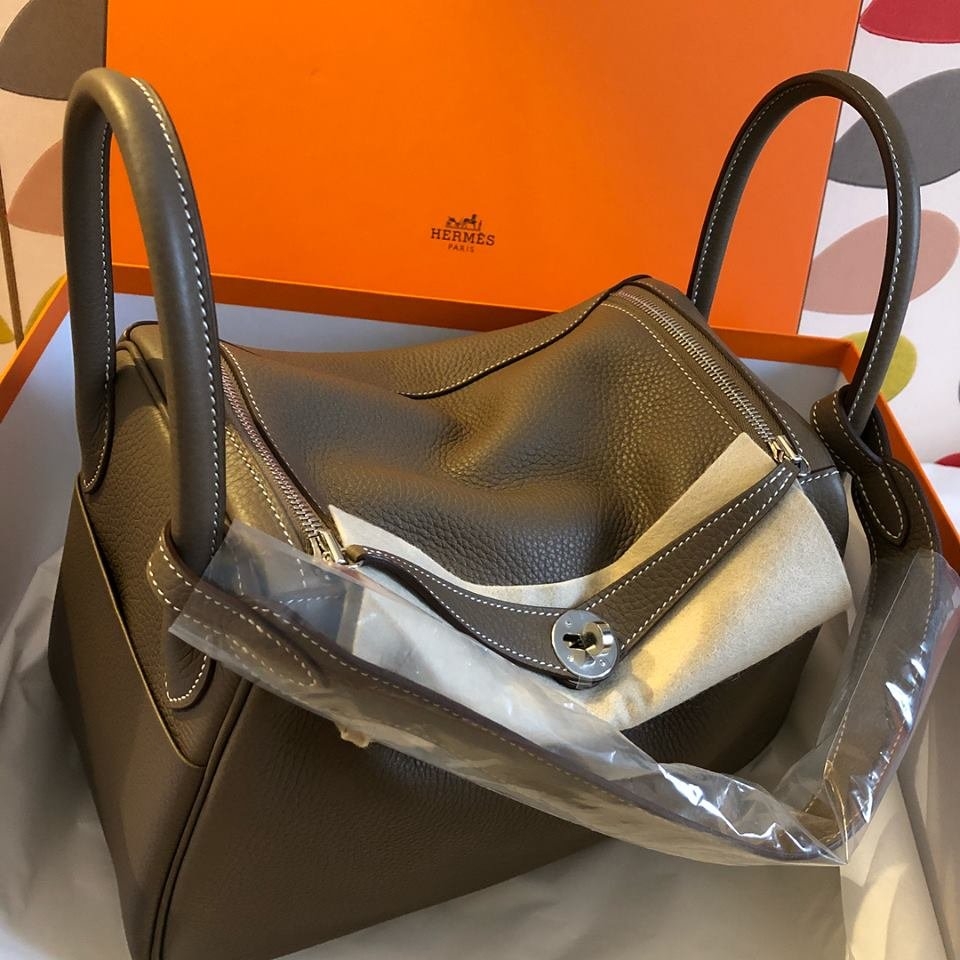 SOLD) Brand New Hermes Lindy 30 Etoupe Clemence with PHW Hermes Kuala  Lumpur (KL), Selangor, Malaysia.