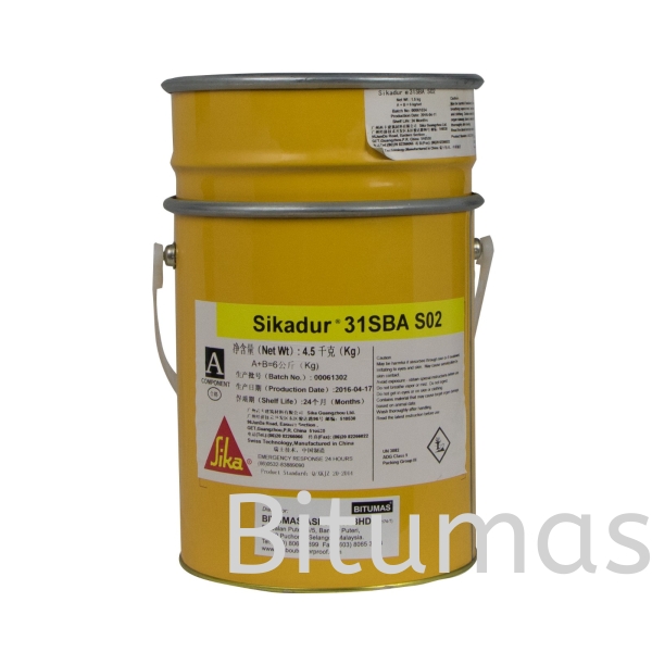 Sikadur 31SBA Sika Brands Waterproofing Products Selangor, Malaysia, Kuala Lumpur (KL), Puchong Supplier, Suppliers, Supply, Supplies | Bitumas Asia Sdn Bhd