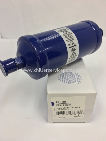 EK-304 Filter Drier 1/2 Flared Filters Emerson Accessories and Supplies Selangor, Malaysia, Kuala Lumpur (KL), Shah Alam Supplier, Suppliers, Supply, Supplies | Chiller Serviceparts Center Sdn Bhd