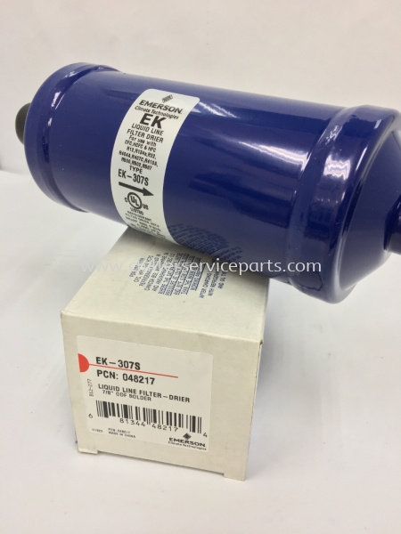 EK-307S Filter Drier 7/8 Solder Filters Emerson Accessories and Supplies Selangor, Malaysia, Kuala Lumpur (KL), Shah Alam Supplier, Suppliers, Supply, Supplies | Chiller Serviceparts Center Sdn Bhd