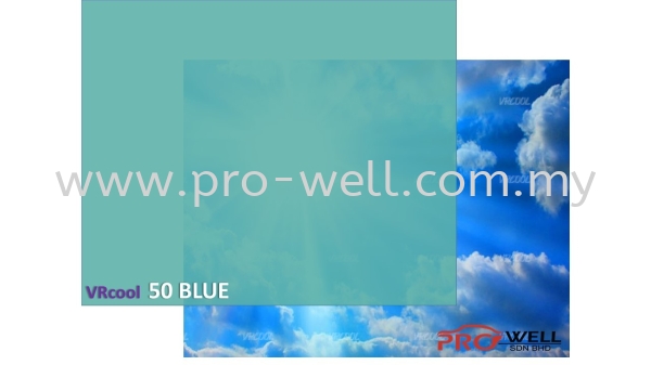 50 Blue 1PLY   (5' x 100') 1PLY Film Seri Kembangan, Selangor, Malaysia Supplier, Supply, Installation, Services | Pro-Well Sdn Bhd