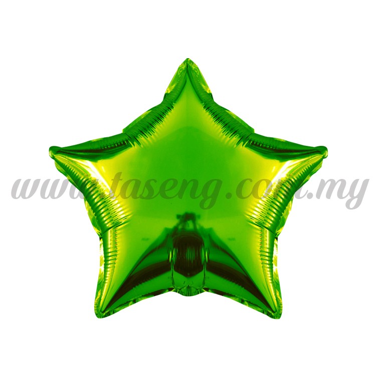 Foil Balloon Star -Green (FB-10-STGN)