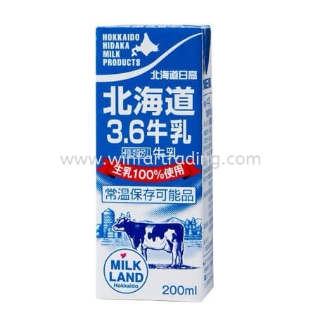 日本北海道牛奶