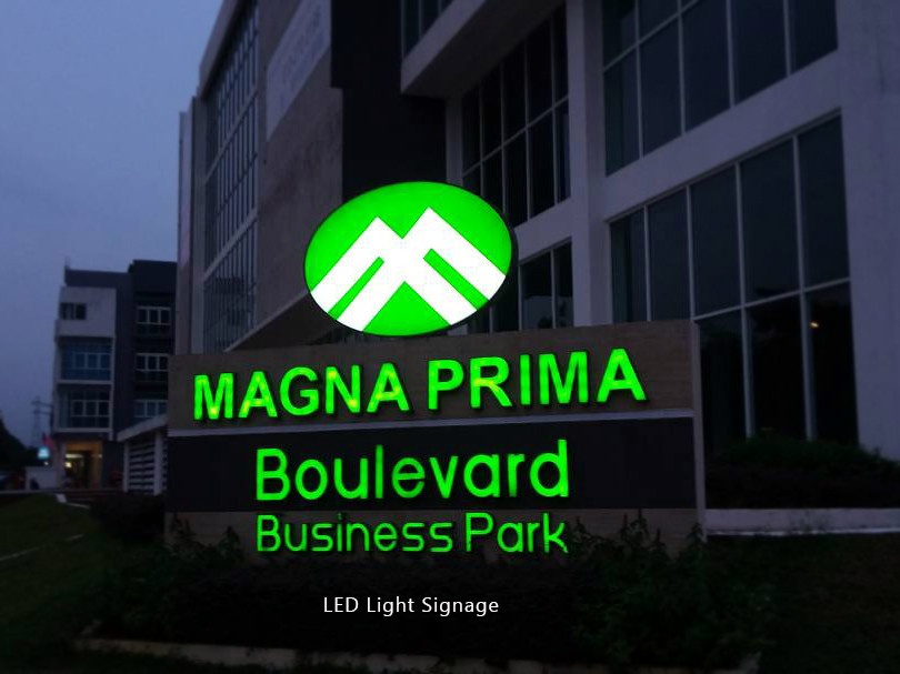 LED boxup letterings