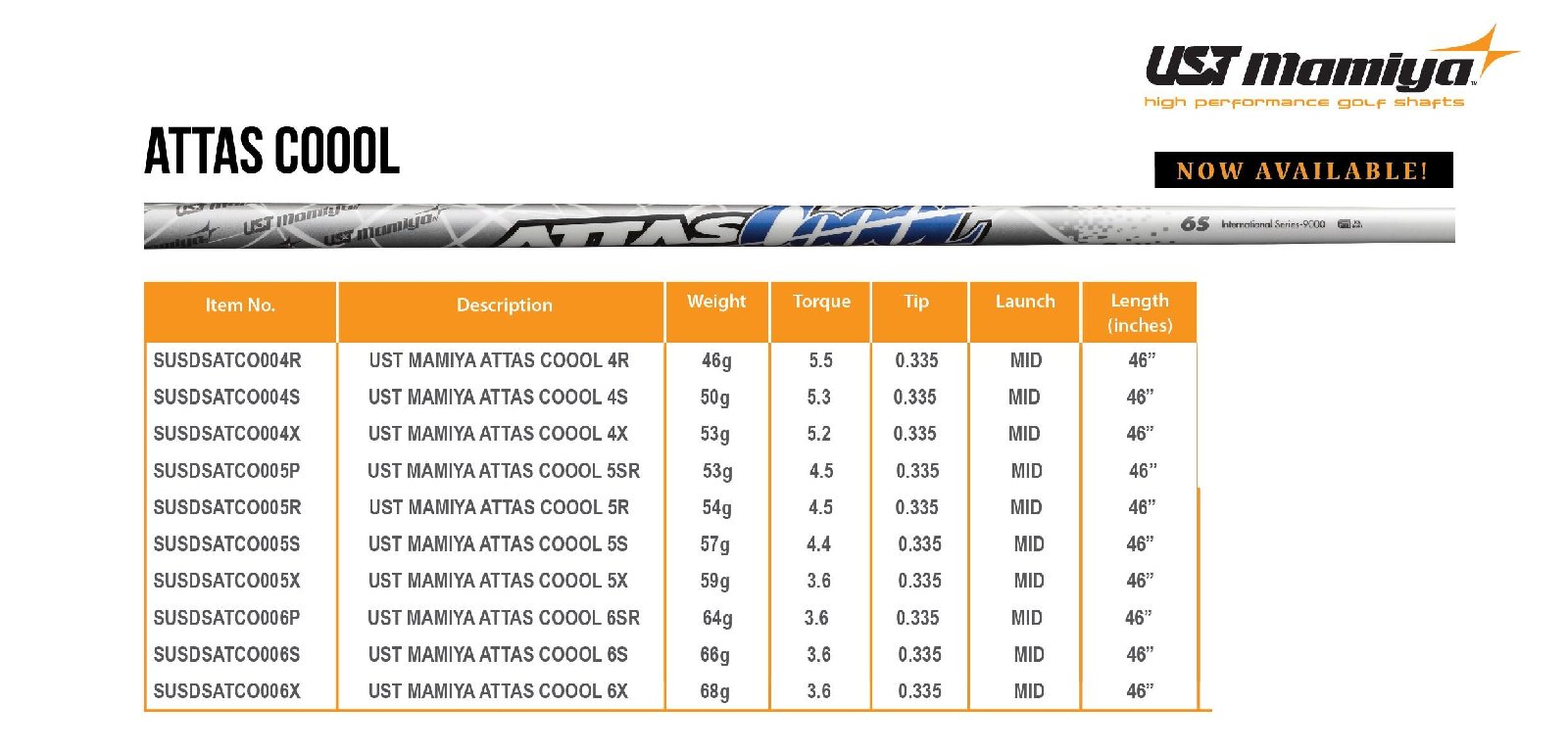 UST MAMIYA ATTAS COOOL