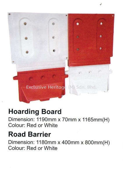 Hoarding Board Safety Products Selangor, Seri Kembangan, Malaysia supplier | Exclusive Heritage (M) Sdn Bhd