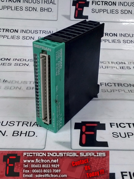 F027064 GEFRAN PLC I/O MODULE V.06 TYPE R-DA8 REPAIR SERVICE IN MALAYSIA 12 MONTHS WARRANTY GEFRAN REPAIR Selangor, Malaysia, Penang, Kuala Lumpur (KL), Subang Jaya, Singapore Supplier, Suppliers, Supply, Supplies | Fictron Industrial Supplies Sdn Bhd