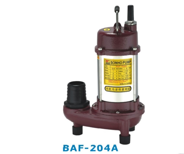 BAF-204 SONHO Pump SONHO SUBMERSIBLE PUMP Selangor, Malaysia, Kuala Lumpur (KL), Shah Alam Supplier, Suppliers, Supply, Supplies | BYDAB INDUSTRIES SDN BHD