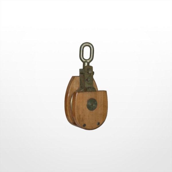 RE12) Wooden Snatch Block with Shivel Eye Rigging Equipment Marine & Offshore Johor Bahru (JB), Johor, Malaysia Supplier, Suppliers, Supply, Supplies | KSJ Global Sdn Bhd