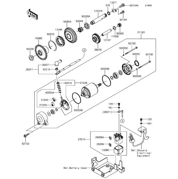 STARTER MOTOR Ninja ZX-14R ABS 2017 Parts Diagrams KAWASAKI PARTS Kuala Lumpur (KL), Malaysia, Selangor Dealer, Supplier, Supply, Supplies | MotorSim Sdn Bhd