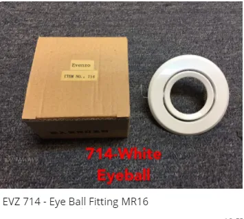 EVZ 714 EYE BALL FITTING MR16