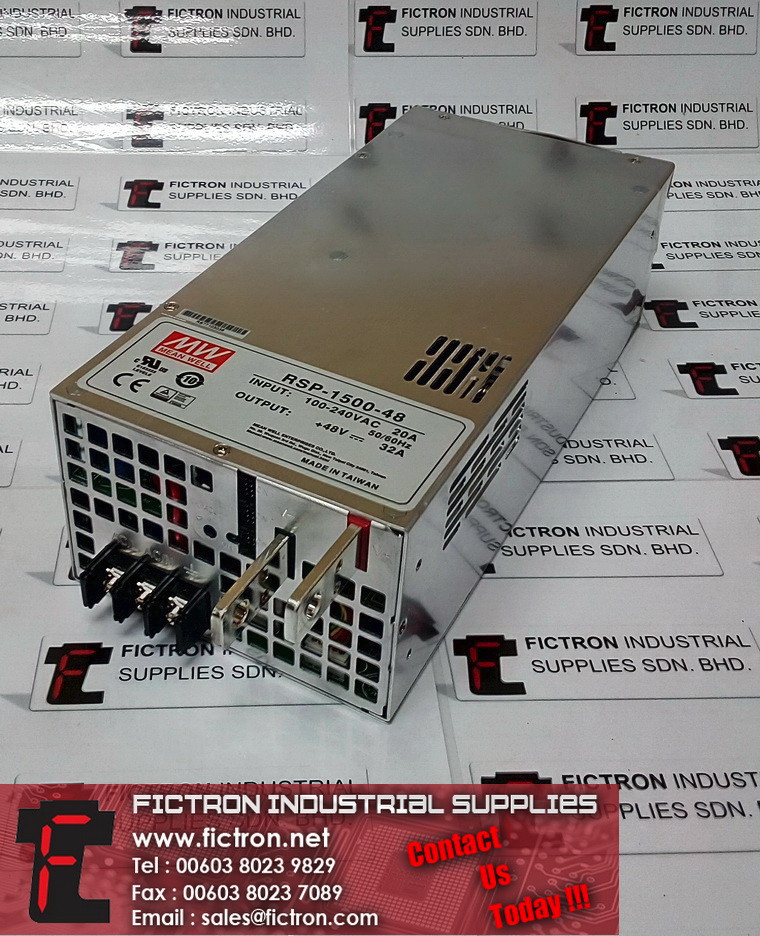 RSP-1500-48 RSP150048 MEANWELL POWER SUPPLY UNIT REPAIR SERVICE IN MALAYSIA 12 MONTHS WARRANTY