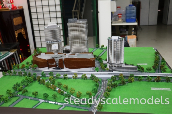  Jelas Puris Kuala Lumpur (KL), Malaysia, Selangor, Kepong Architectural, Building, Model | Steady Scale Models