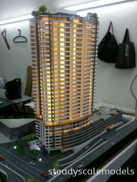  Jelas Puris Kuala Lumpur (KL), Malaysia, Selangor, Kepong Architectural, Building, Model | Steady Scale Models