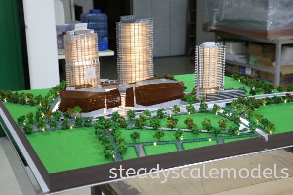  Jelas Puris Kuala Lumpur (KL), Malaysia, Selangor, Kepong Architectural, Building, Model | Steady Scale Models