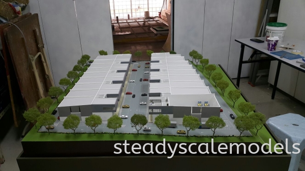  Factory Mega Planner Jaya Kuala Lumpur (KL), Malaysia, Selangor, Kepong Architectural, Building, Model | Steady Scale Models