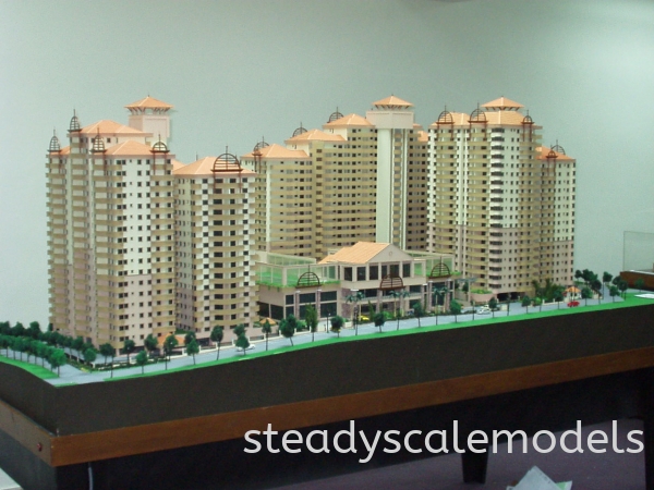  Wah Ching Development Kuala Lumpur (KL), Malaysia, Selangor, Kepong Architectural, Building, Model | Steady Scale Models