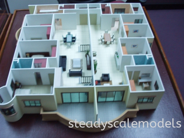  Wah Ching Development Kuala Lumpur (KL), Malaysia, Selangor, Kepong Architectural, Building, Model | Steady Scale Models