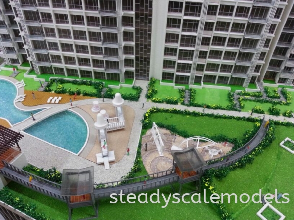  WCT Acres Kuala Lumpur (KL), Malaysia, Selangor, Kepong Architectural, Building, Model | Steady Scale Models