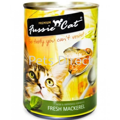 Fussie Cat Fresh Mackerel 400g