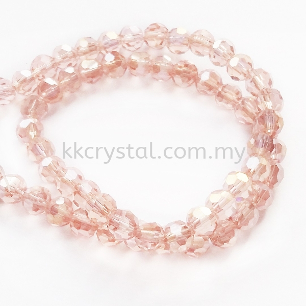Crystal China, 4mm Round, B50 Light Peach AB Round 04mm Beads Kuala Lumpur (KL), Malaysia, Selangor, Klang, Kepong Wholesaler, Supplier, Supply, Supplies | K&K Crystal Sdn Bhd