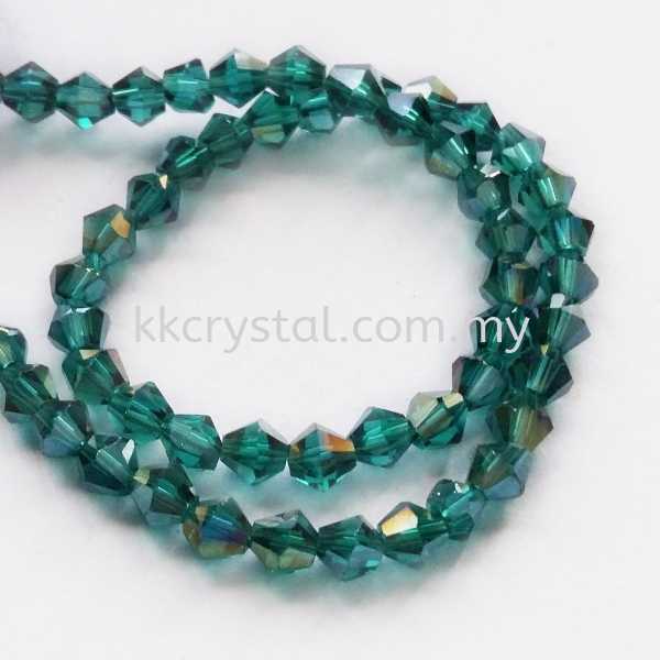 Crystal China, 4mm Bicone, B51 Blue Zircon Bicone 04mm Beads Kuala Lumpur (KL), Malaysia, Selangor, Klang, Kepong Wholesaler, Supplier, Supply, Supplies | K&K Crystal Sdn Bhd