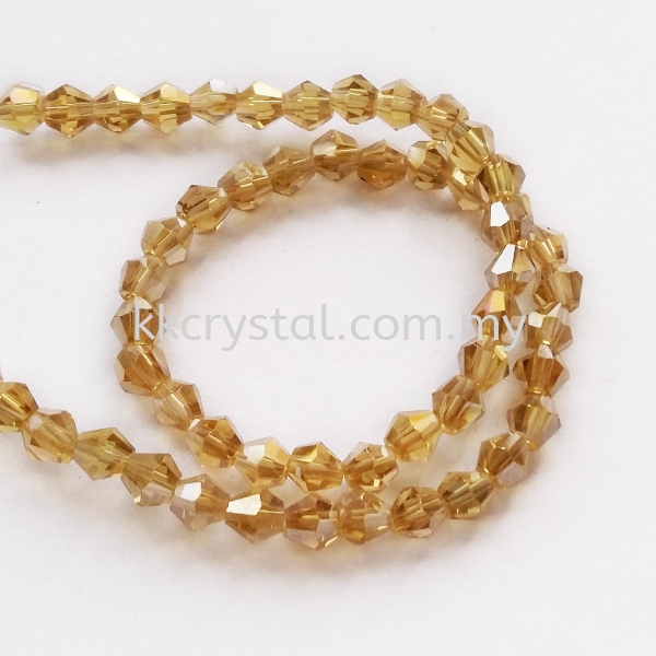 Crystal China, 4mm Bicone, B62 Jonquil Bicone 04mm Beads Kuala Lumpur (KL), Malaysia, Selangor, Klang, Kepong Wholesaler, Supplier, Supply, Supplies | K&K Crystal Sdn Bhd