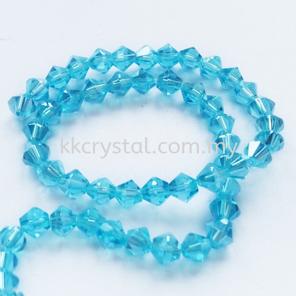 Crystal China, 4mm Bicone, B52 Light Aquamarine AB Bicone 04mm Beads Kuala Lumpur (KL), Malaysia, Selangor, Klang, Kepong Wholesaler, Supplier, Supply, Supplies | K&K Crystal Sdn Bhd