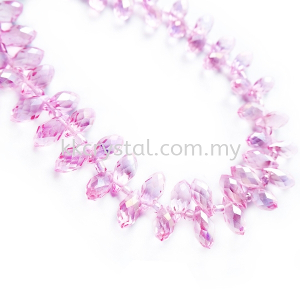 Crystal China, 13mm Teardrop, B119 Rose AB Teardrop 13mm  Beads Kuala Lumpur (KL), Malaysia, Selangor, Klang, Kepong Wholesaler, Supplier, Supply, Supplies | K&K Crystal Sdn Bhd