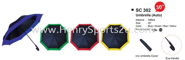 SC 302 Umbrella Premium Corporate Gift Kuala Lumpur (KL), Malaysia, Selangor, Segambut Services, Supplier, Supply, Supplies | Henry Sports