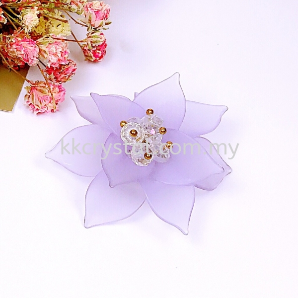 Handmake Flower, Code 66#, Color A12#, 5pcs/pack Handmake Flower Kuala Lumpur (KL), Malaysia, Selangor, Klang, Kepong Wholesaler, Supplier, Supply, Supplies | K&K Crystal Sdn Bhd