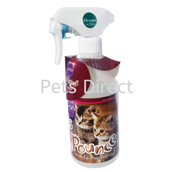 Bioion Pets Pounce for Cat C Ocean (500ml) Bioion Cat Cleaning Kits Cat Grooming Selangor, Malaysia, Kuala Lumpur (KL), Klang, Subang Jaya, Shah Alam Supplier, Suppliers, Supply, Supplies | Pets Direct