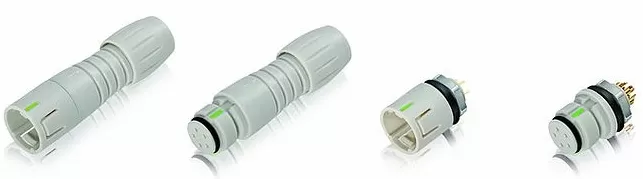 Connector for Medical Applications (RAL 9002)