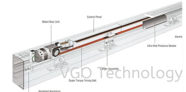 JAD T6 EXR Automatic Door Penang, Butterworth, Malaysia System, Supplier, Supply, Installation | VGO Technology