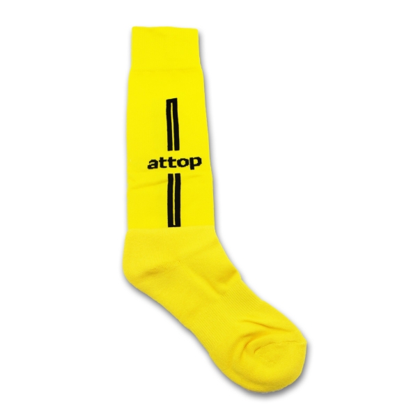 ATTOP SOCCER SOCKS AS07 YELLOW/BLACK Soccer Socks Footwear Kuala Lumpur (KL), Malaysia, Selangor, Pandan Indah Manufacturer, Supplier, Supply, Supplies | Azzurri Enterprise Sdn Bhd