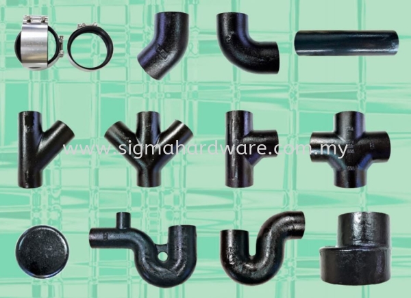 Cast Iron Hubless Pipe Cast Iron Pipes Selangor, Malaysia, Kuala Lumpur (KL), Ampang Supplier, Suppliers, Supply, Supplies | SIGMA Hardware Sdn Bhd