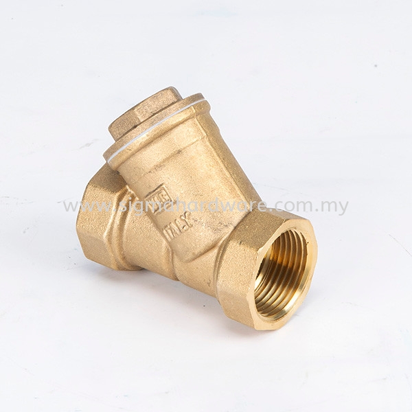 Brass Y Strainer Y Strainer & T Pot Strainer Valves Selangor, Malaysia, Kuala Lumpur (KL), Ampang Supplier, Suppliers, Supply, Supplies | SIGMA Hardware Sdn Bhd