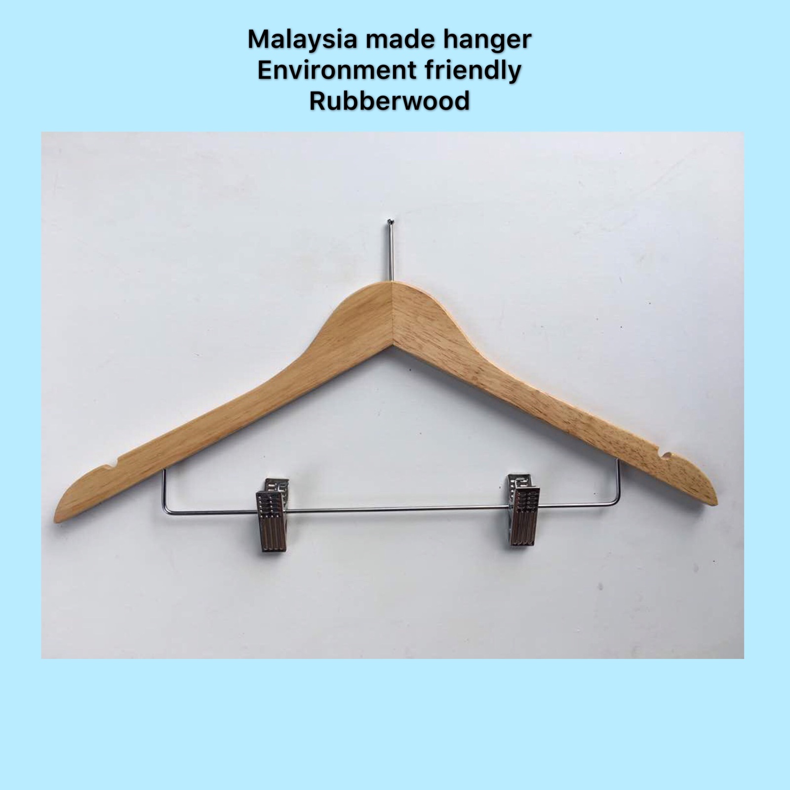 Model: 3012 Flat Hanger With Bar
