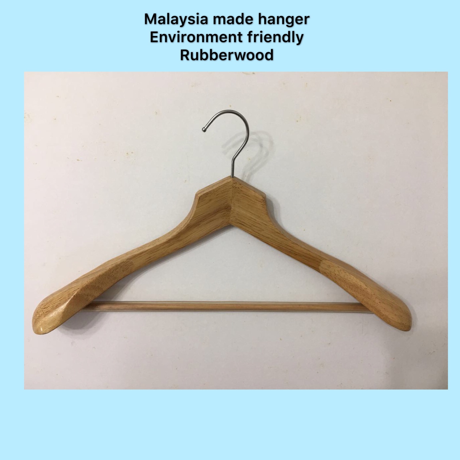 Trouser clamp hanger Hanger With Bar