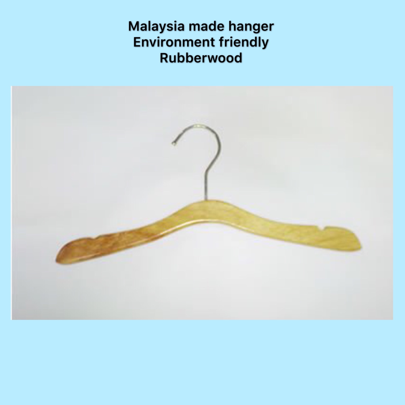 Trouser clamp hanger Hanger With Bar