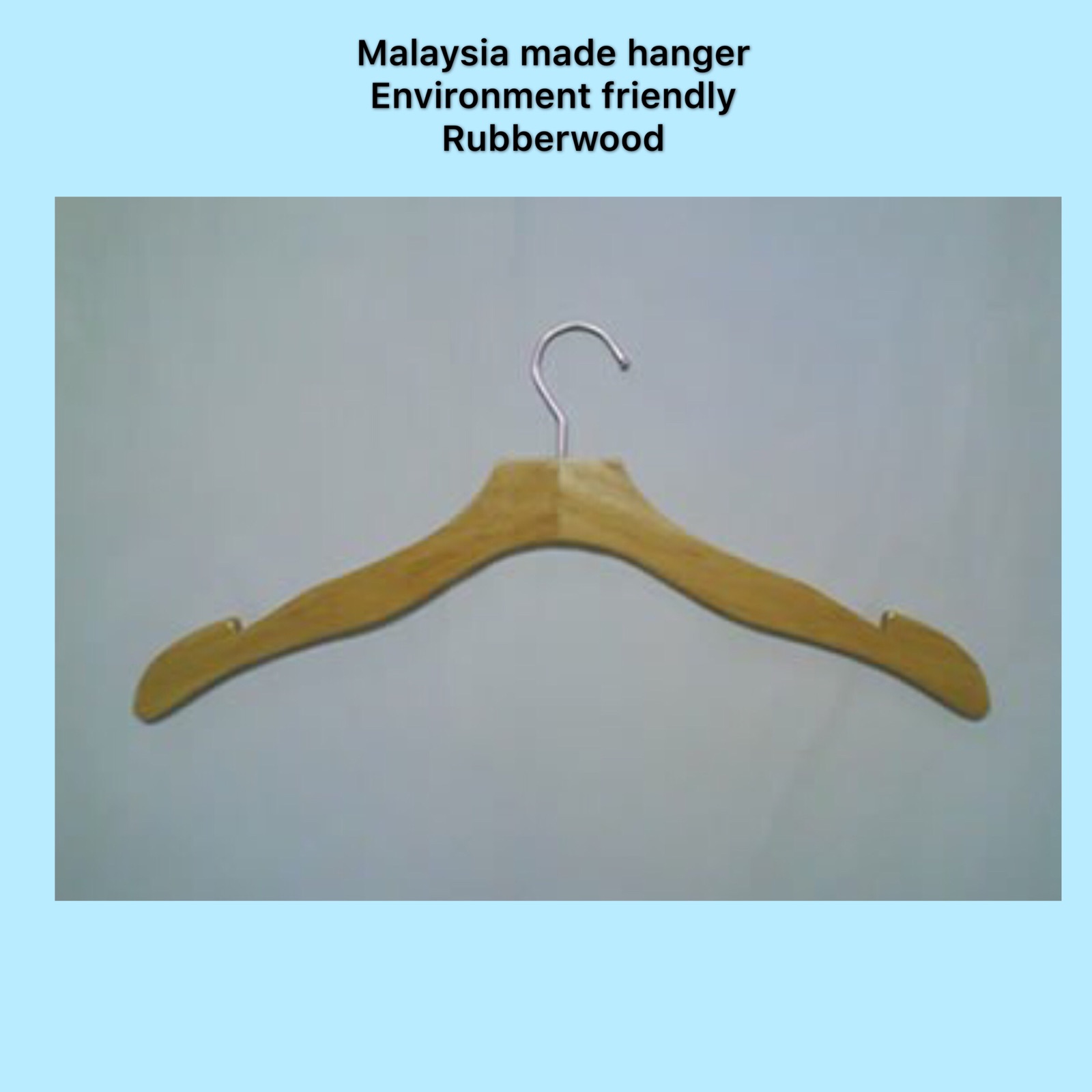 Trouser clamp hanger Hanger With Bar