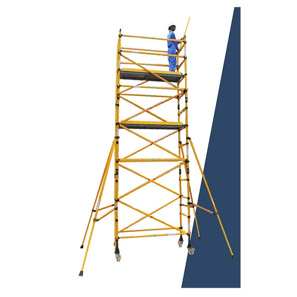 Fibre Glass Non Conductive Scaffold Fibre Glass Ladder Fibre Glass Ladders & Work Platforms Malaysia, Johor Bahru (JB), Kuala Lumpur (KL), Penang, Singapore, Selangor Supplier, Suppliers, Supply, Supplies | Saturn Pyro Sdn Bhd