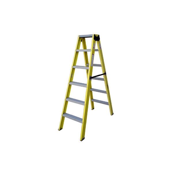 Fibre Glass Trestle Step Ladder Fibre Glass Ladder Fibre Glass Ladders & Work Platforms Malaysia, Johor Bahru (JB), Kuala Lumpur (KL), Penang, Singapore, Selangor Supplier, Suppliers, Supply, Supplies | Saturn Pyro Sdn Bhd