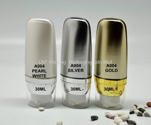 A004 AIRLESS TUBE (PEARL WHITE, SILVER, GOLD)