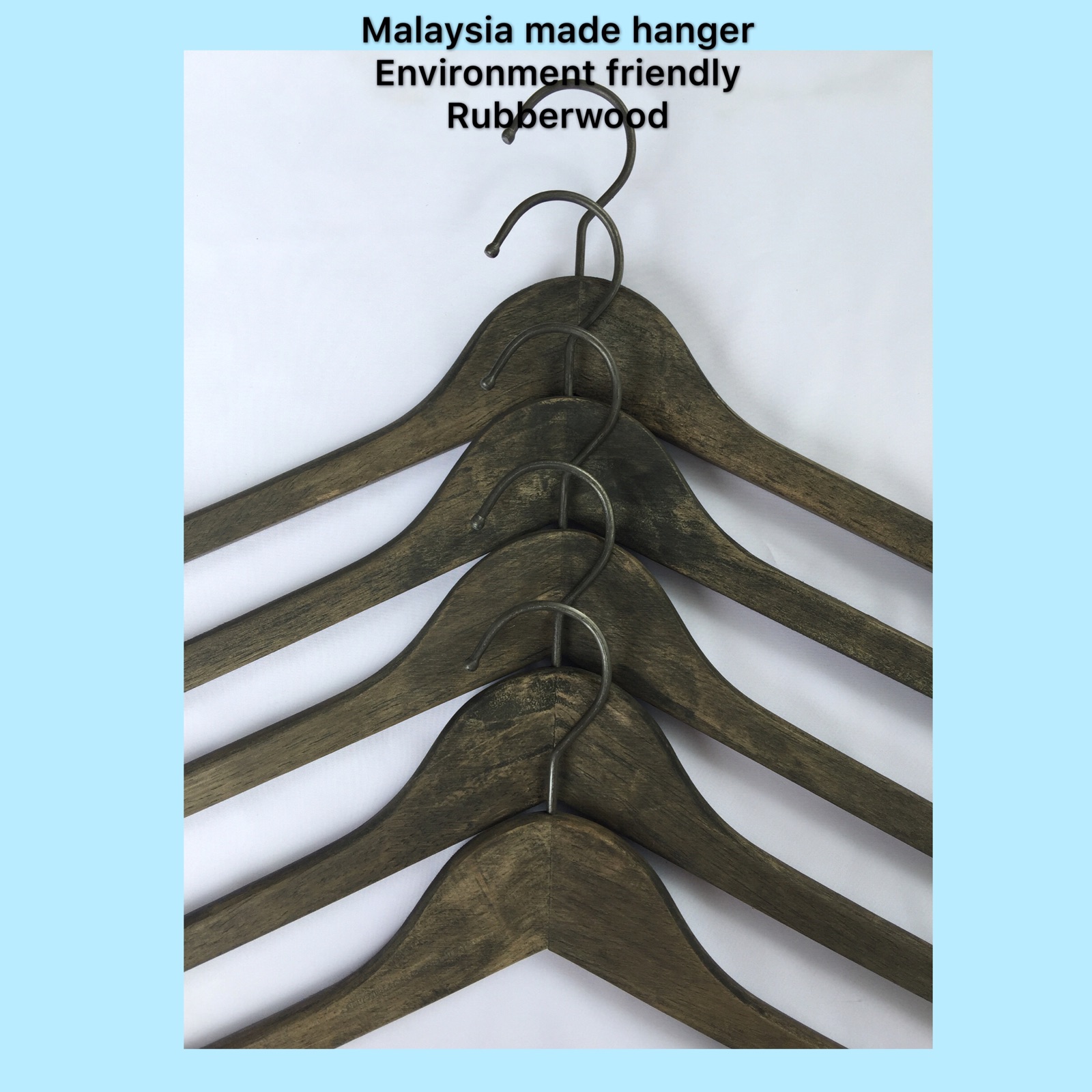 Trouser clamp hanger Hanger With Bar